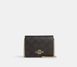 Жіноча міні сумка-гаманець Coach Mini Wallet On A Chain In Signature Canvas