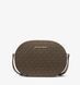 Michael Kors Jet Set Travel Medium Logo Crossbody Bag Brown