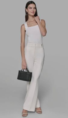 Karl Lagerfeld Savoie small leather crossbody ( black )