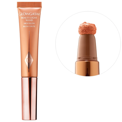 Румяна Charlotte Tilbury Glowgasm Beauty Light Wand - Peachgasm, 12ml