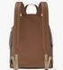Michael Kors Slater Large Signature logo Backpack ( brown)