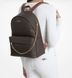 Michael Kors Slater Large Signature logo Backpack ( brown)