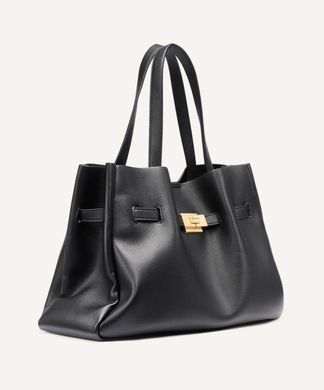 DKNY Bryar Large satchel ( black/gold )