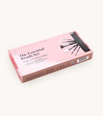 Набор кистей Zoeva The Essential Brush Set (6 кистей и косметичка)